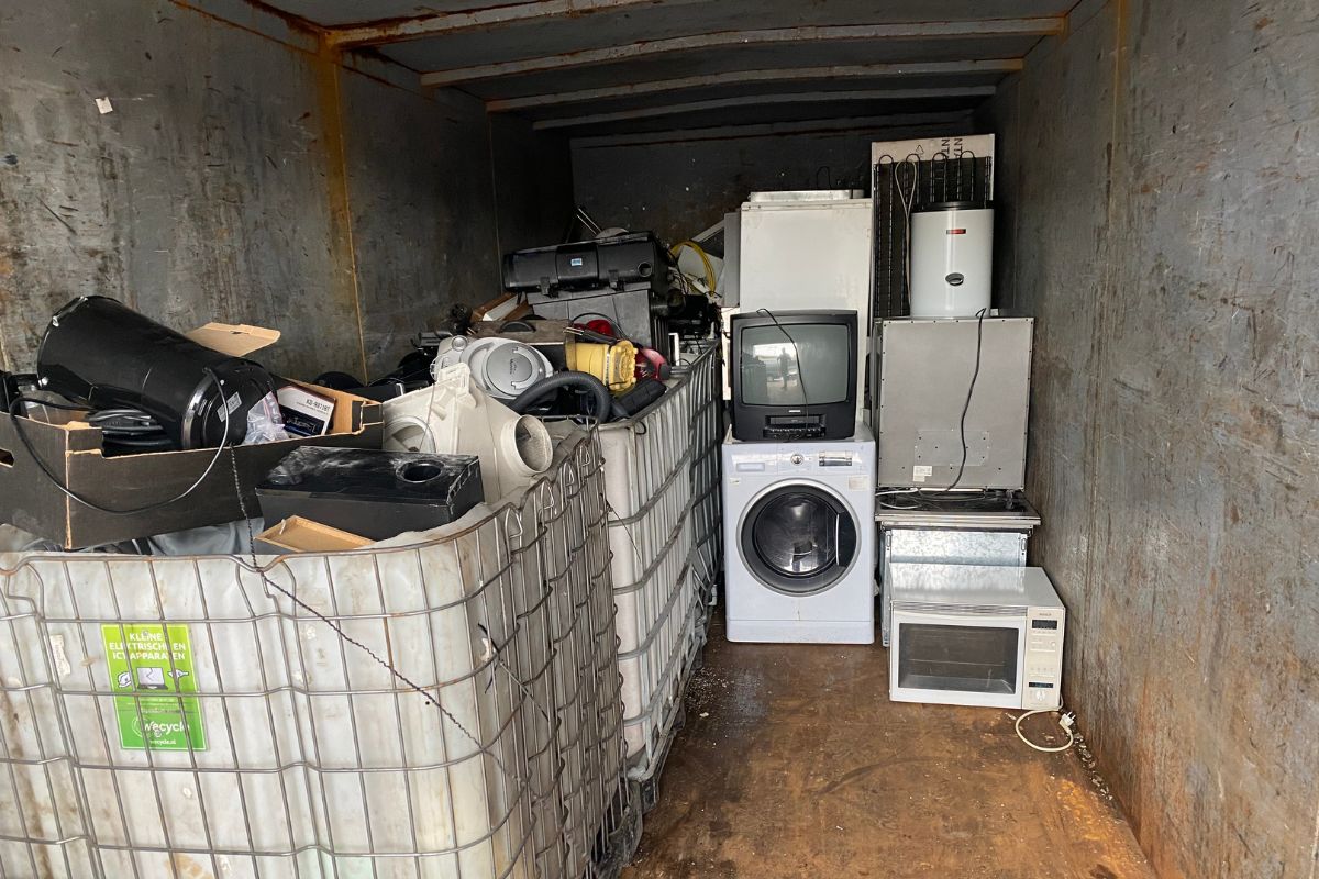 wasmachine op laten halen